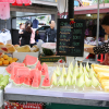 Namdaemun Market street fruits