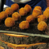 Paint Box Catering & Bistro Jerk Chicken Arancini at eat to the beat 2014