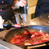 nell a cucina cooking class steak with barton guestier wine