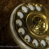 dala decor antique rotary dial phone