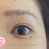 Twiggy 二訪繡眼線後 (左眼） Twiggy second eyeliner tatto session- After (left eye)