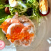 鮮蝦蟹肉鮭魚卵沙拉 / Shrimp Salad with Crab Meat & Salmon Roe